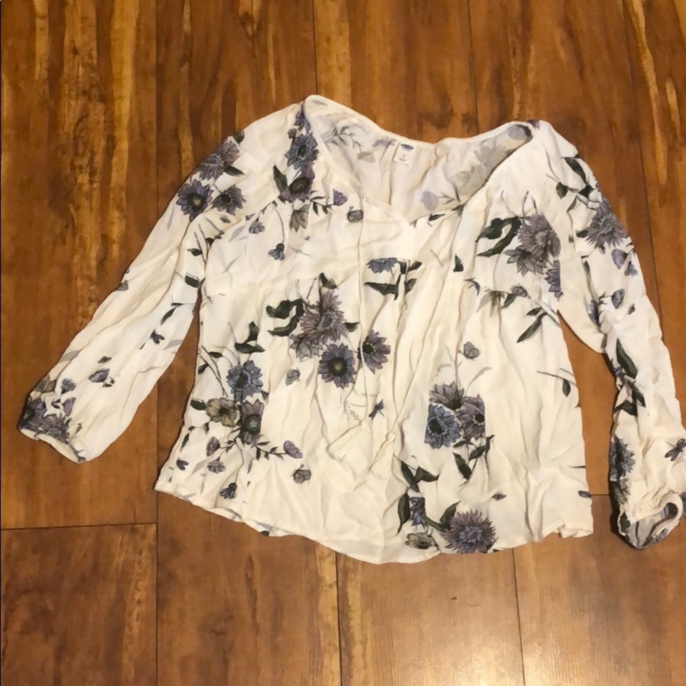Boho babydoll bodice top